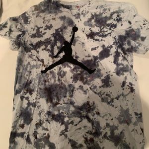 Air Jordan/ Nike custom Tie Dye shirts